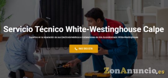 Servicio Técnico White-Westinghouse Calpe 965217105